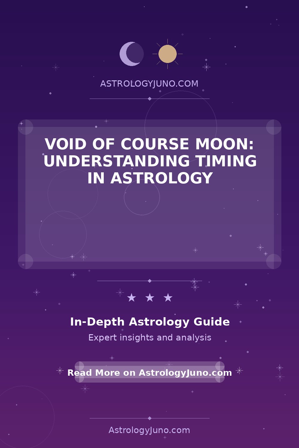 Void of Course Moon: Timing in Astrology Explained - Astrology Juno