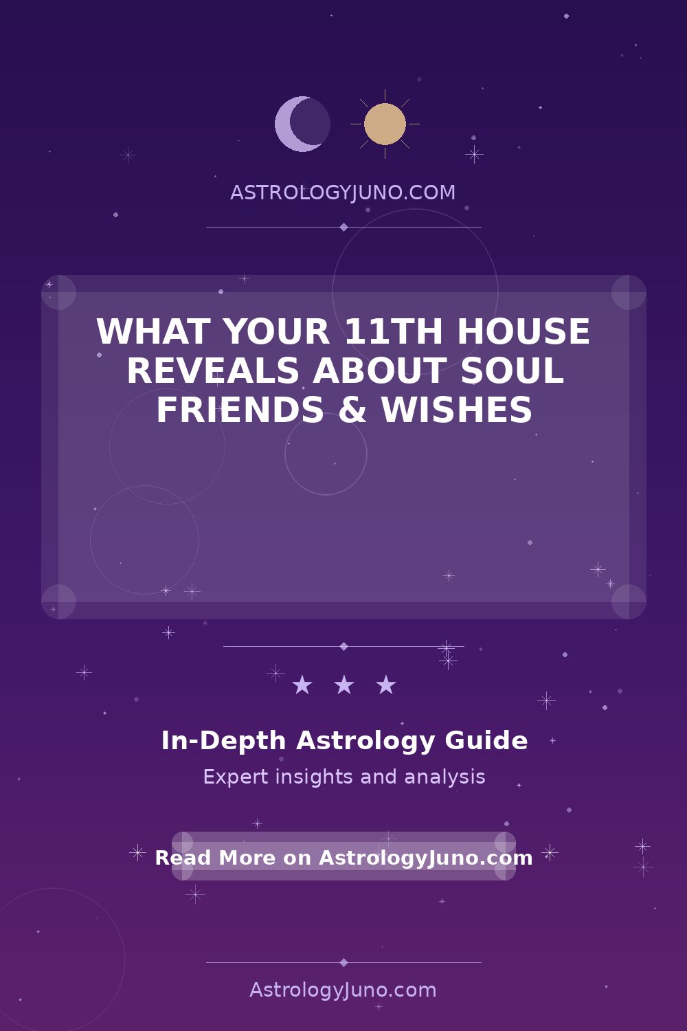 What Your 11th House Reveals About Soul Friends & Wishes - Astrology Juno