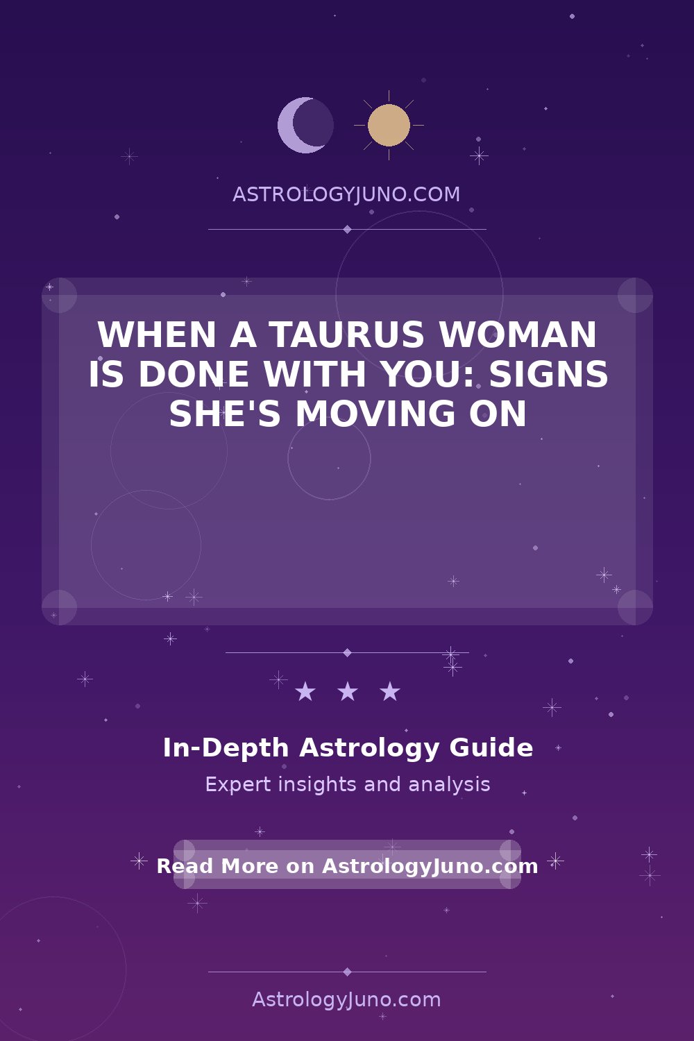 When a Taurus Woman Is Done With You: Signs She's Moving On - Astrology ...