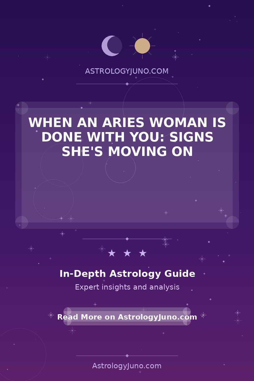 When an Aries Woman Is Done With You: Signs She's Moving On - Astrology ...