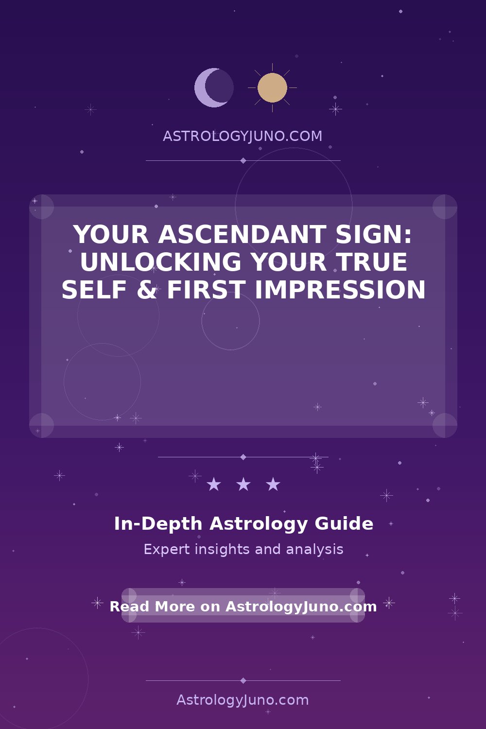 Your Ascendant Sign: Unlocking Your True Self & First Impression ...