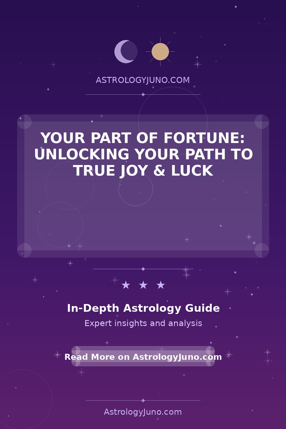 Your Part of Fortune: Unlocking Your Path to True Joy & Luck ...