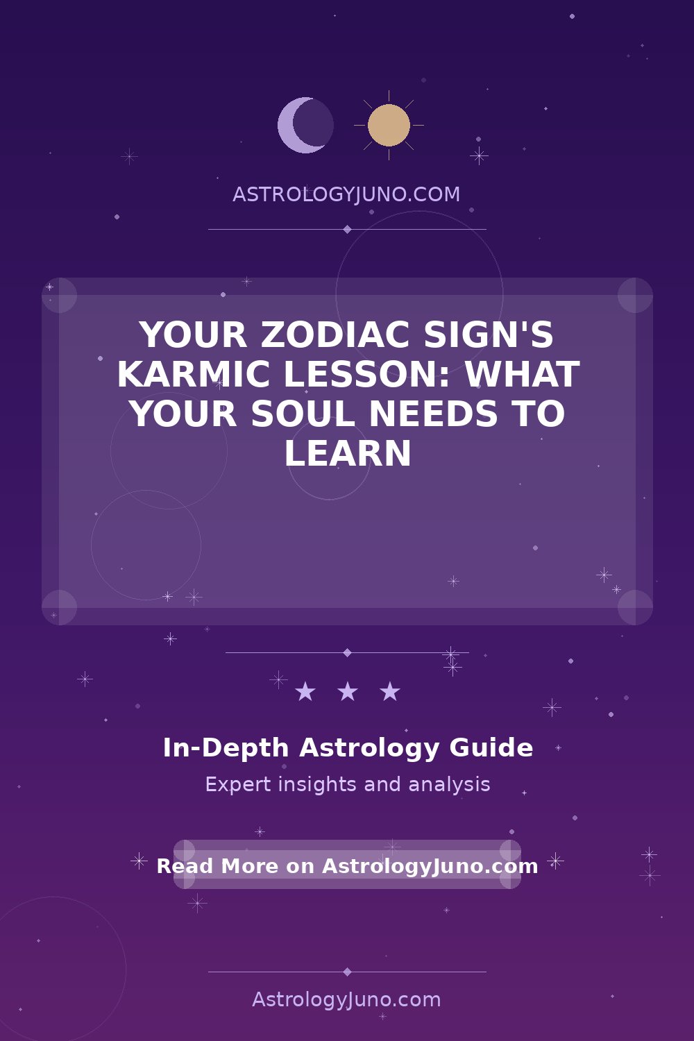 Your Zodiac Sign's Karmic Lesson What Your Soul Needs to Learn