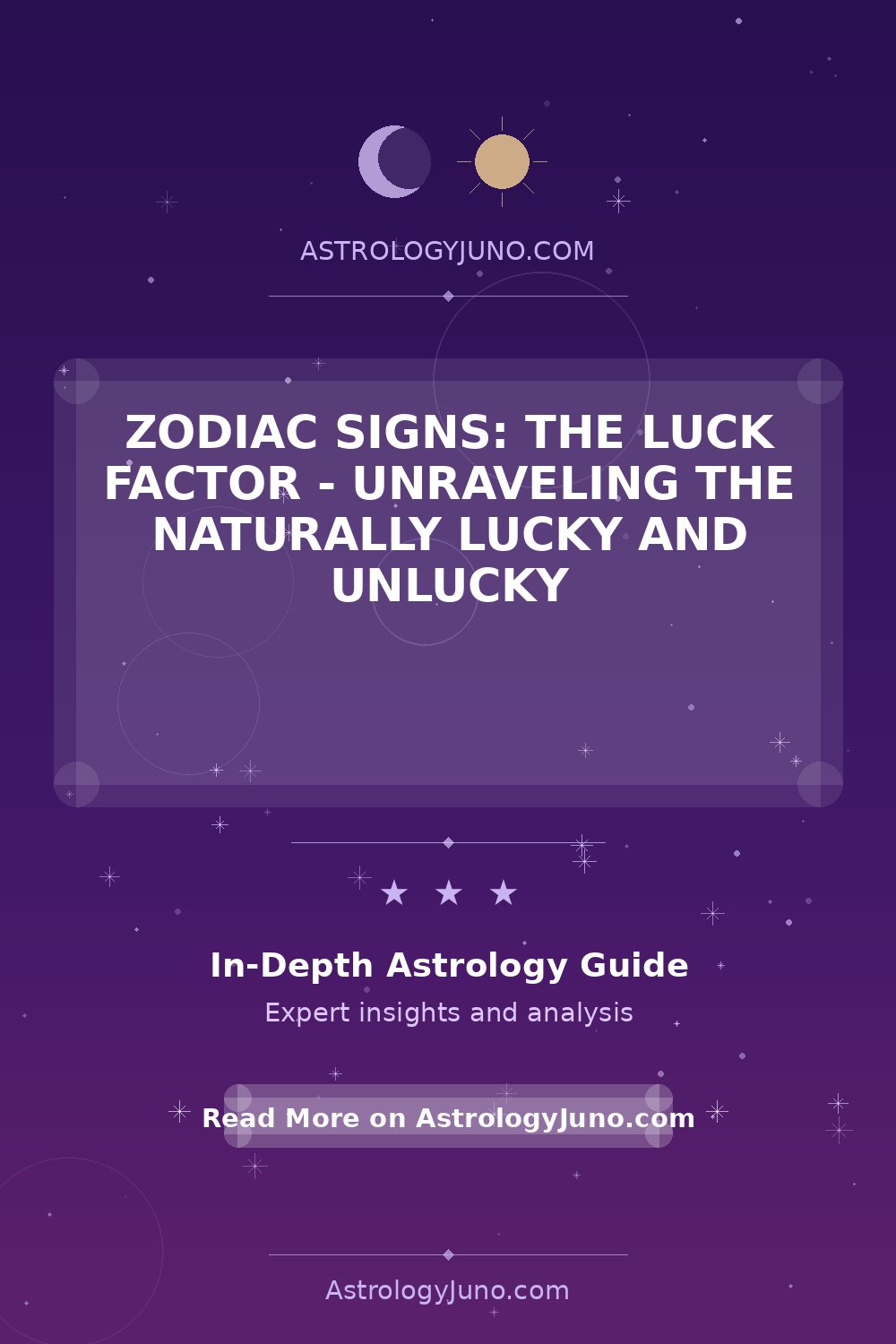 Zodiac Signs: The Luck Factor - Unraveling the Naturally Lucky and ...
